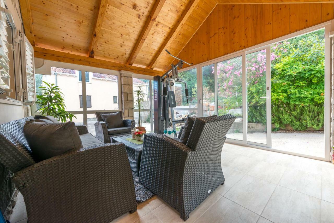 Tranquility And Nature In 4 Bedroom With Sea View Mokošica Exteriér fotografie